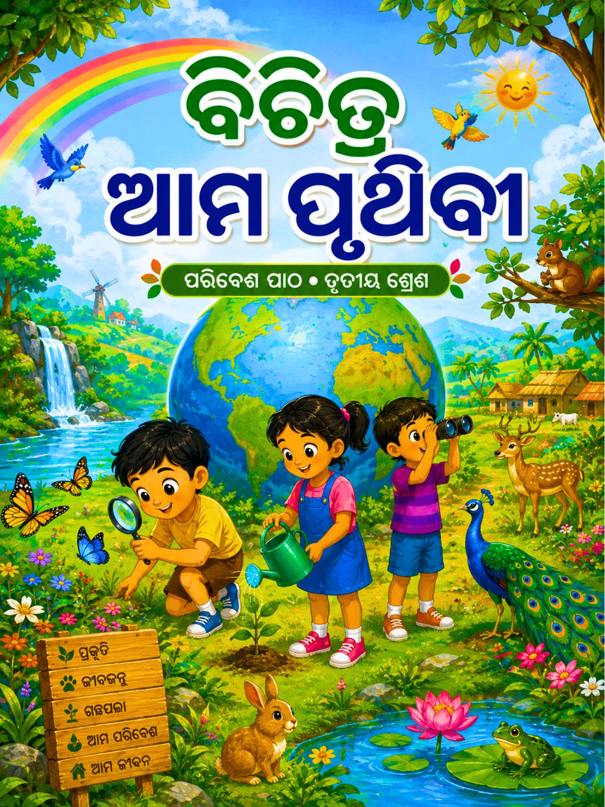 ବିଚିତ୍ର ଆମ ପୃଥିବୀ (ପରିବେଶ ପାଠ) (Bichitra Ama Pruthibi) Class Class 3 Environmental Studies Odia Textbook | Free Download | Odisha Books