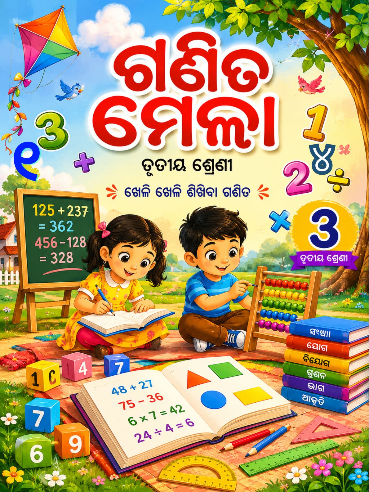 ଗଣିତ ମେଳା - (Ganita Mela) Class Class 3 Mathematics Odia Textbook | Free Download | Odisha Books