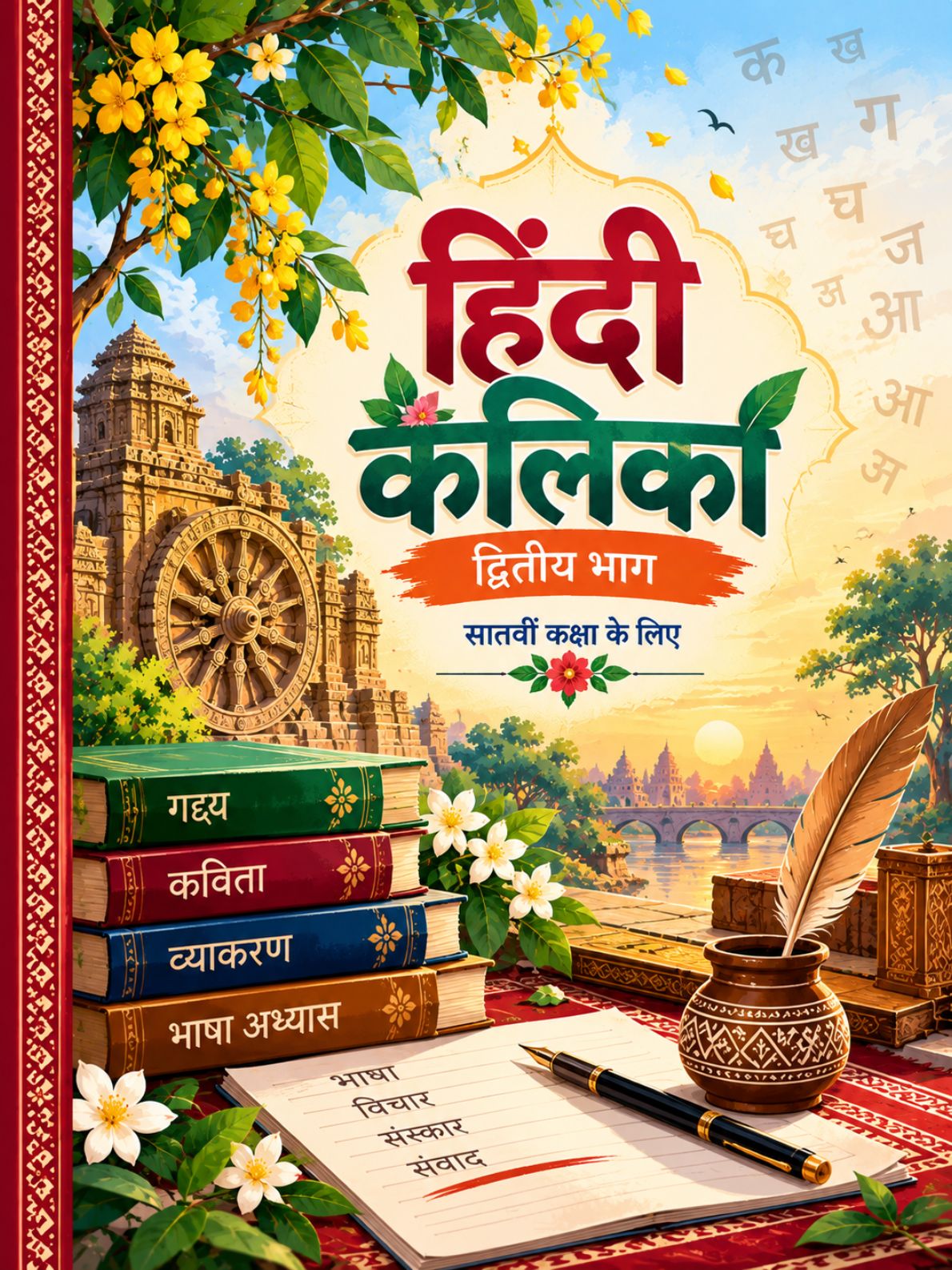 हिंदी कलिका (Hindi Kalika) — द्वितीय भाग Class Class 7 Hindi Hindi Textbook | Odisha Books