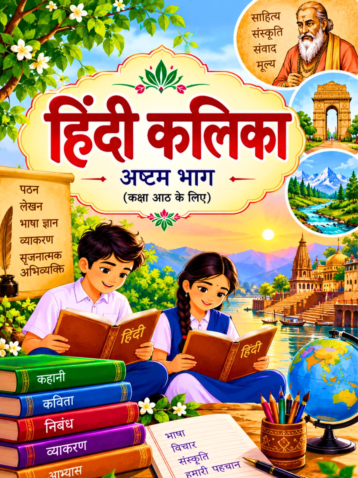 हिंदी कलिका (Hindi Kalika) Class Class 8 Hindi Hindi Textbook | Odisha Books