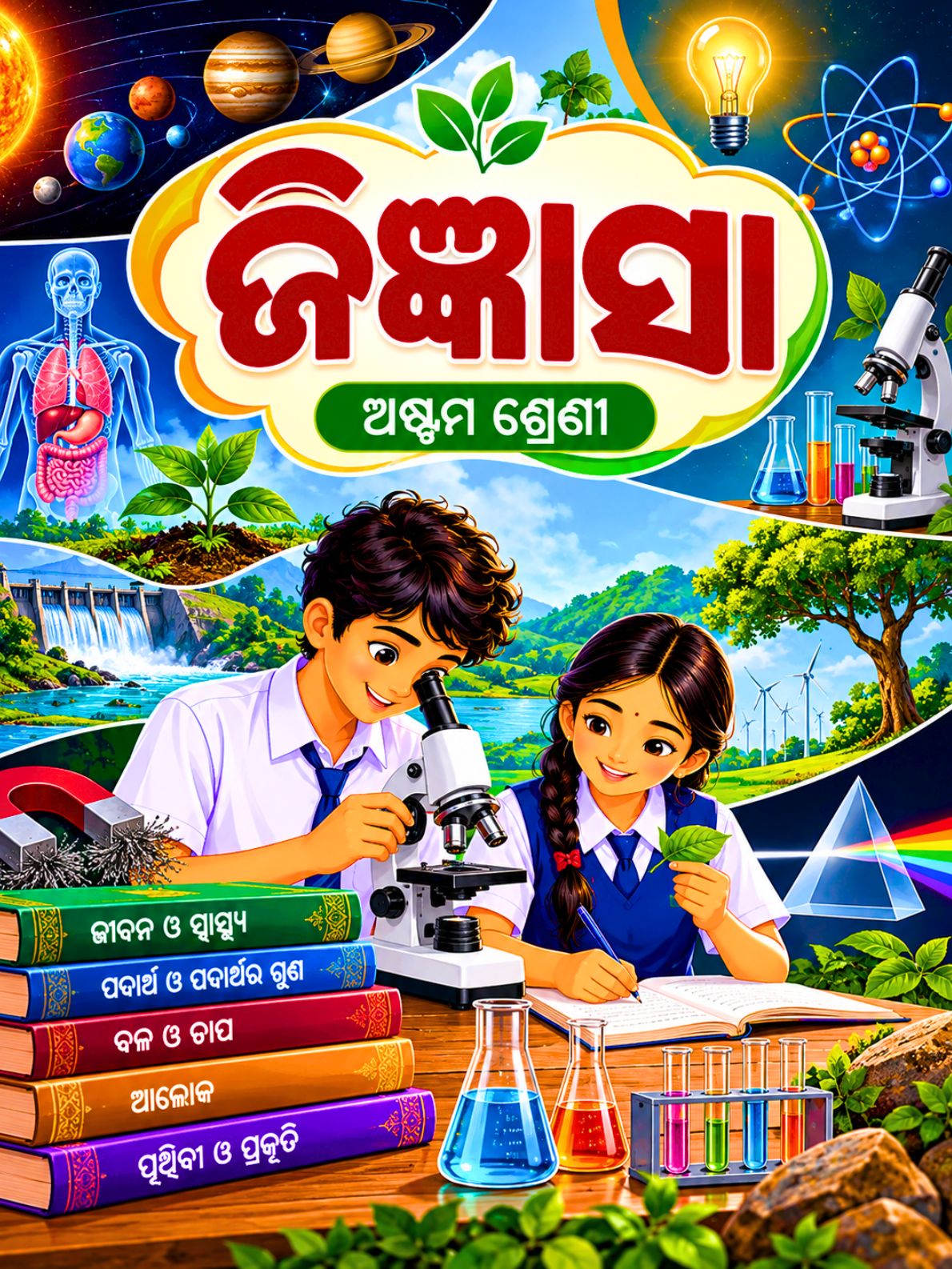 ଜିଜ୍ଞାସା (Jigyasa) Class Class 8 Science Odia Textbook | Odisha Books