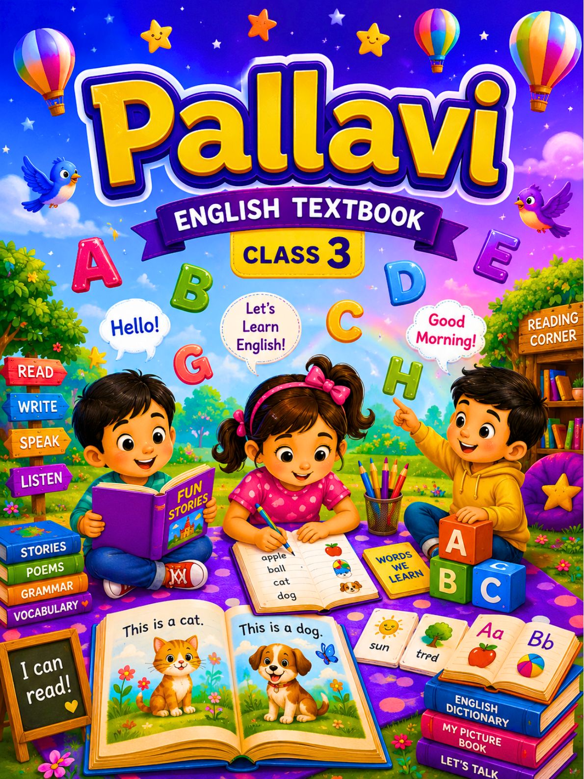 Pallavi – Textbook Class Class 3 Pallavi English Textbook | Free Download | Odisha Books