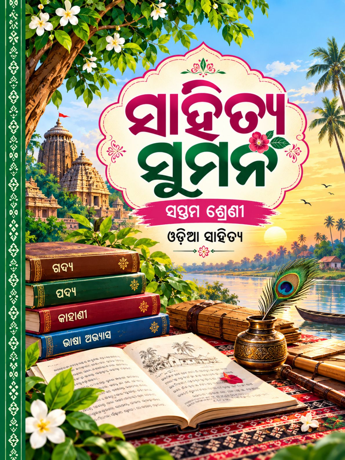 ସାହିତ୍ୟ ସୁମନ (Sahitya Suman) Class Class 7 Odia Literature Odia Textbook | Odisha Books