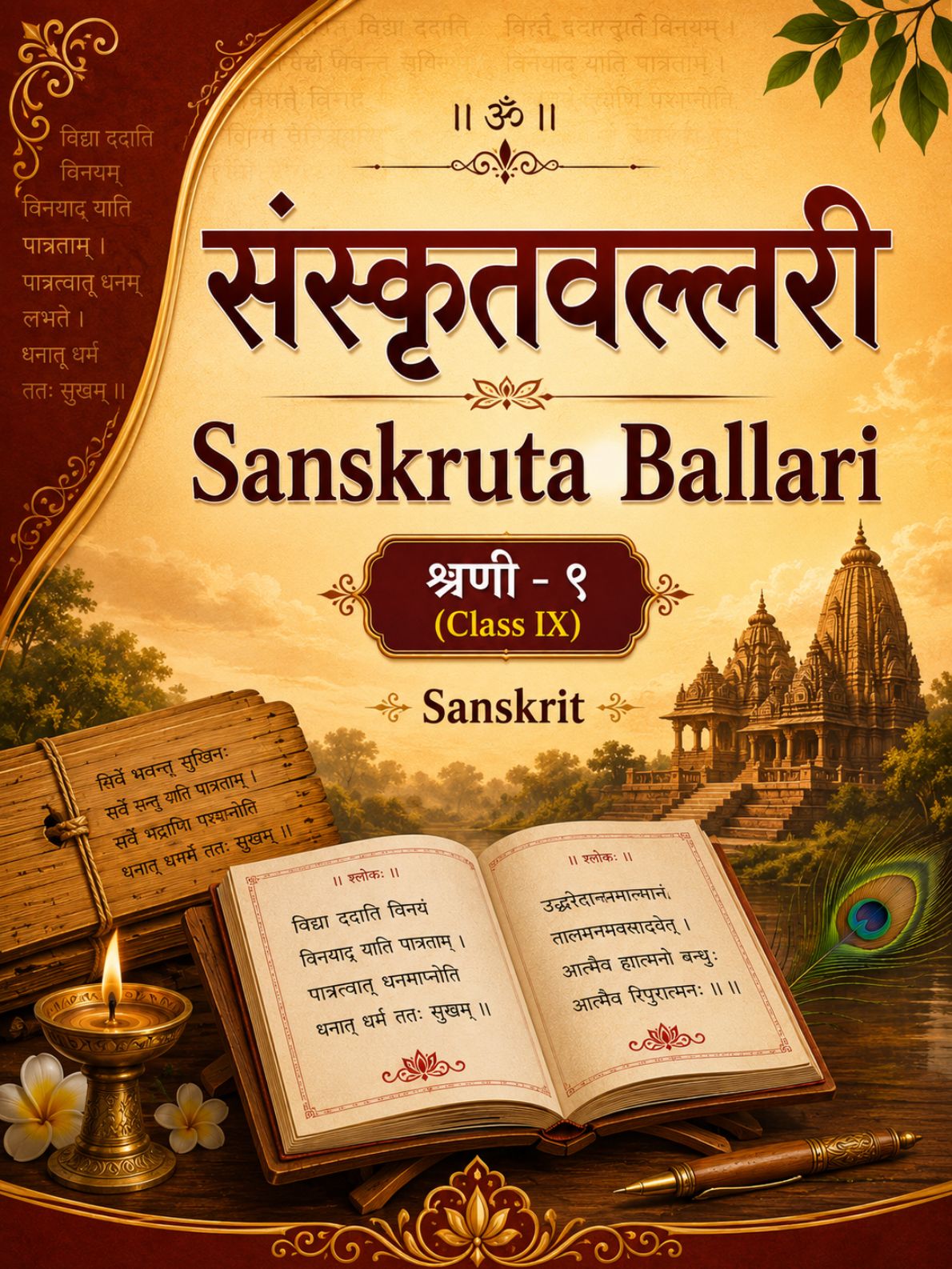 Sanskruta Ballari (ସଂସ୍କୃତବଲ୍ଲରୀ) Class Class 9 Sanskrit Sanskrit Textbook | Free Download | Odisha Books